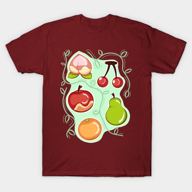 Fruit salad T-Shirt by TASCHE